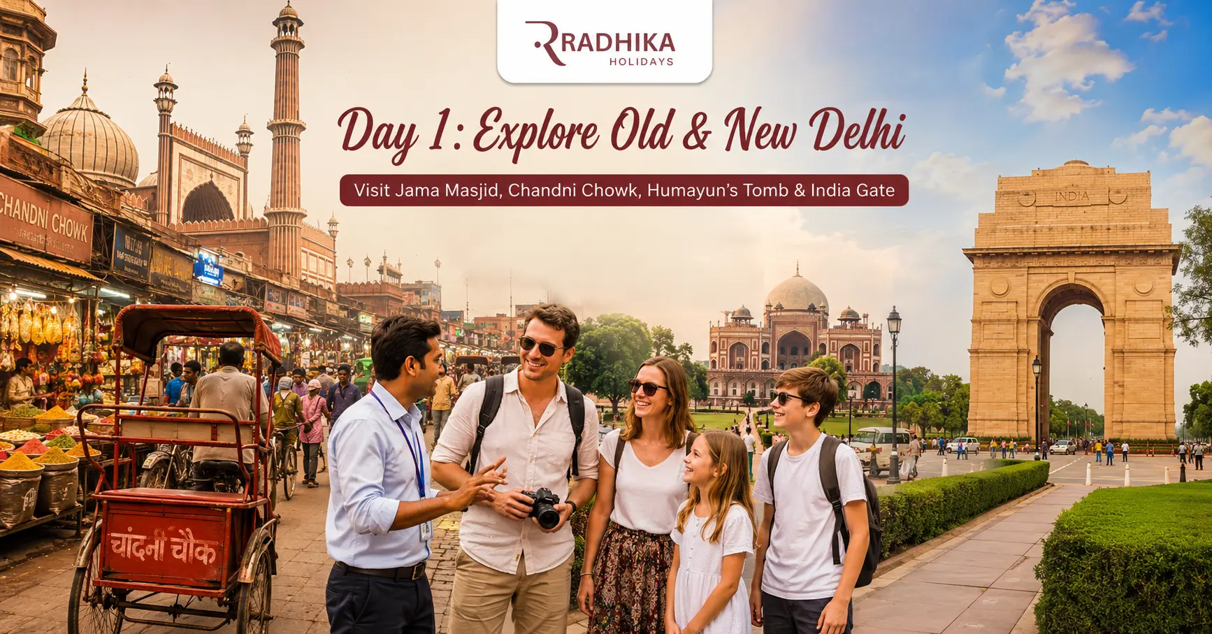 3 Nights 4 Days Golden Triangle Tour Day 1 Delhi